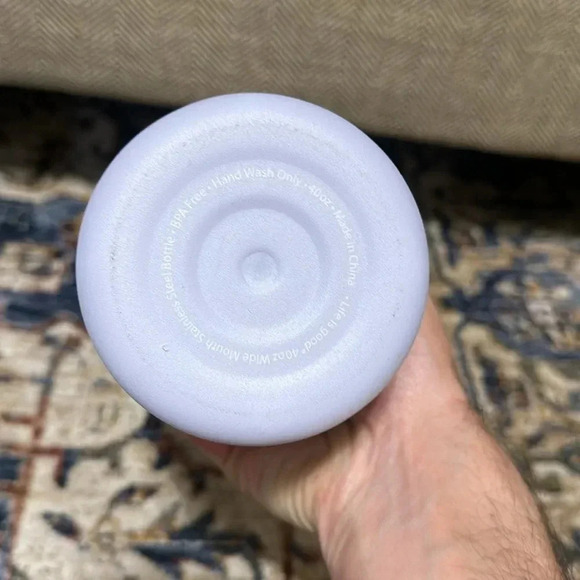 SALE LIFE IS GOOD 40 oz Water Bottle Peace Love Dogs Jug for Walking Hiking - Picture 6 of 6